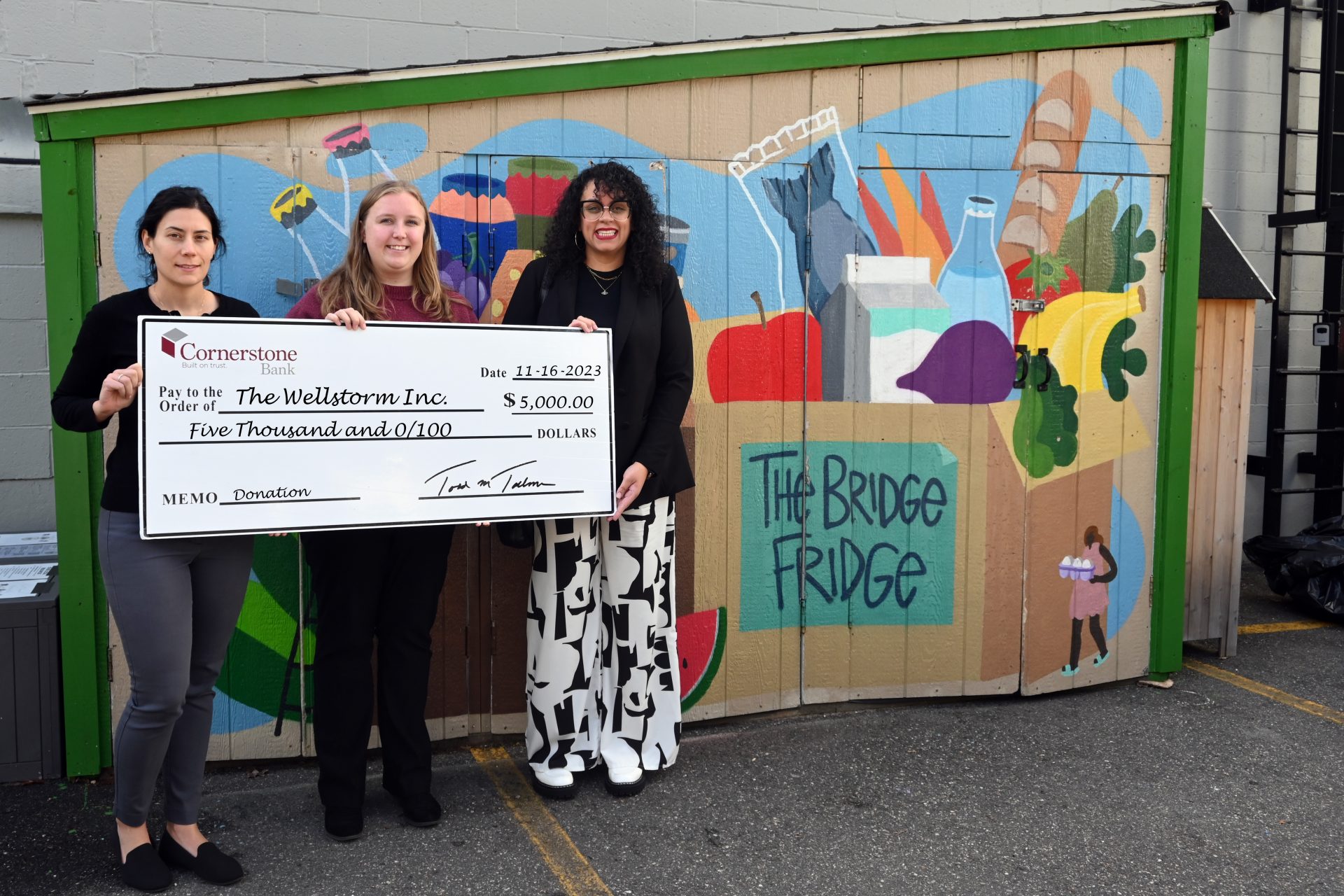 Cornerstone Bank is sponsoring the Winter Wonderland Masquerade Gala