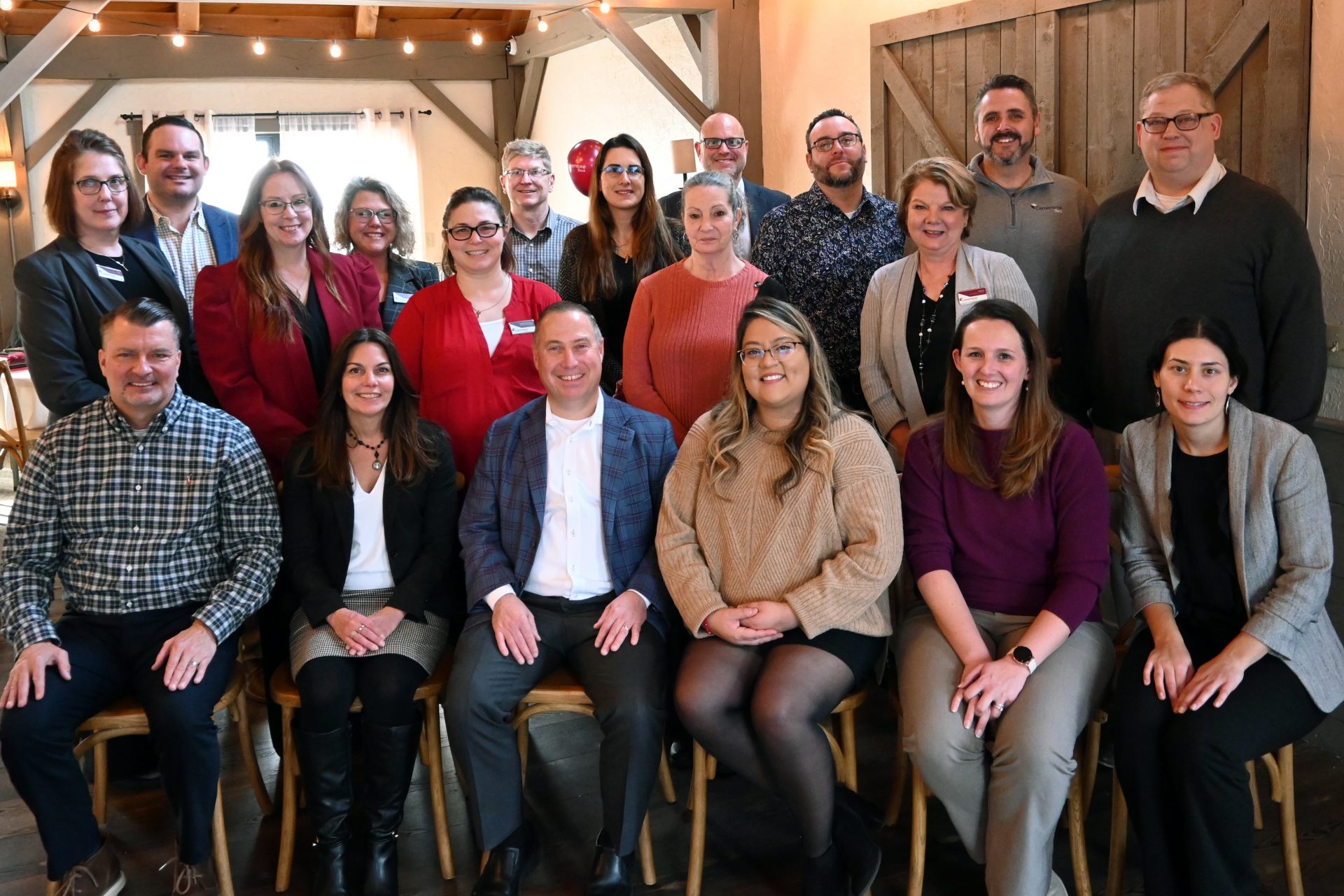 Cornerstone Bank recognizes 21 employees for dedicated service