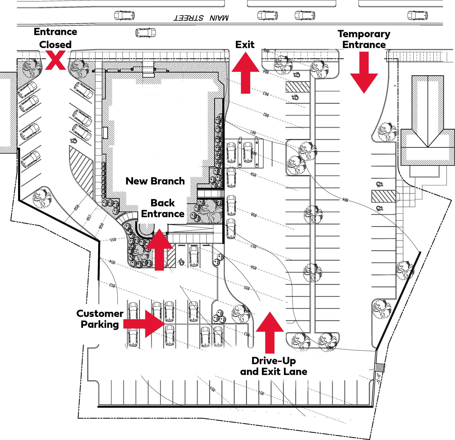 Spencer Branch Renovations Cornerstone Bank