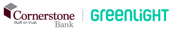Cornerstone Bank and Greenlight