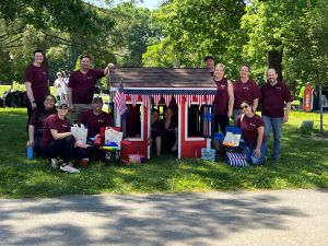 Cornerstone Bank team at the 2026 Operation Playhouse build